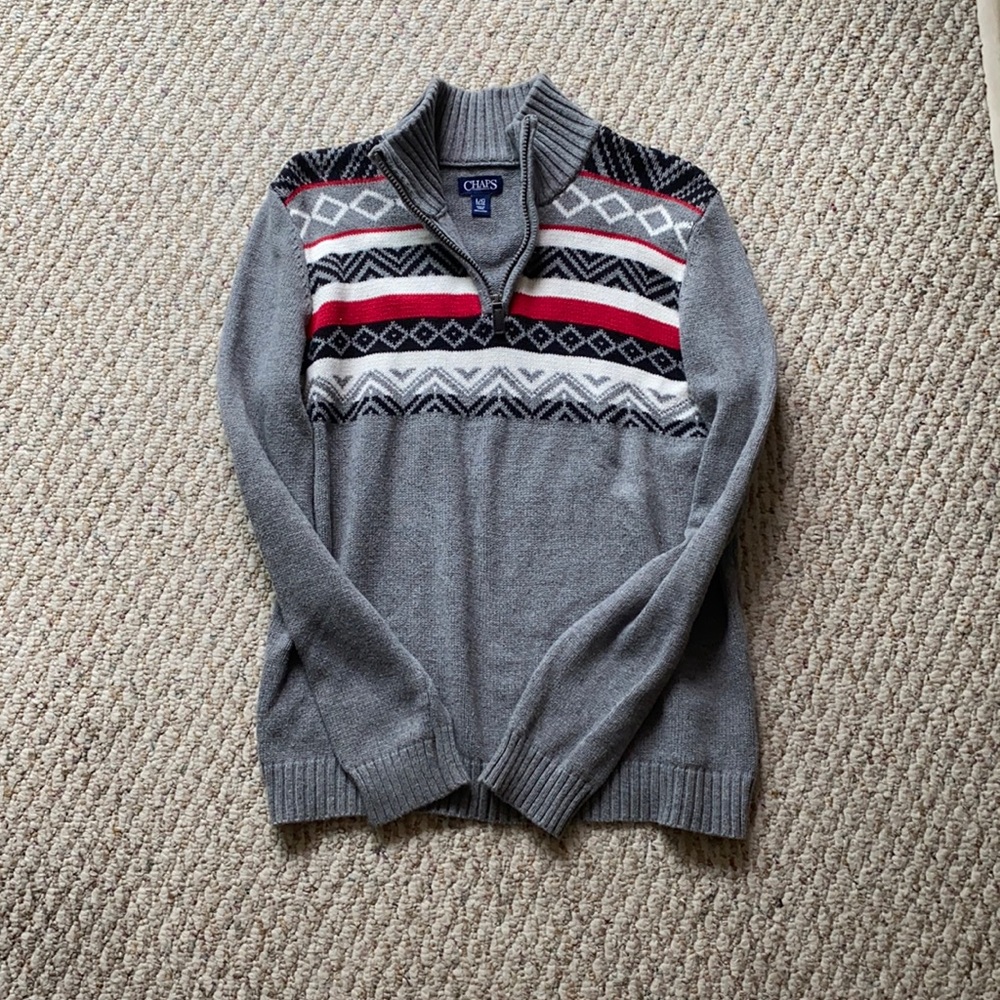 Cheery pullover Chaps sweater